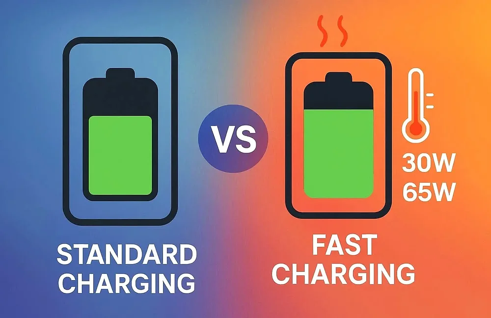 fast charging vs slow charging